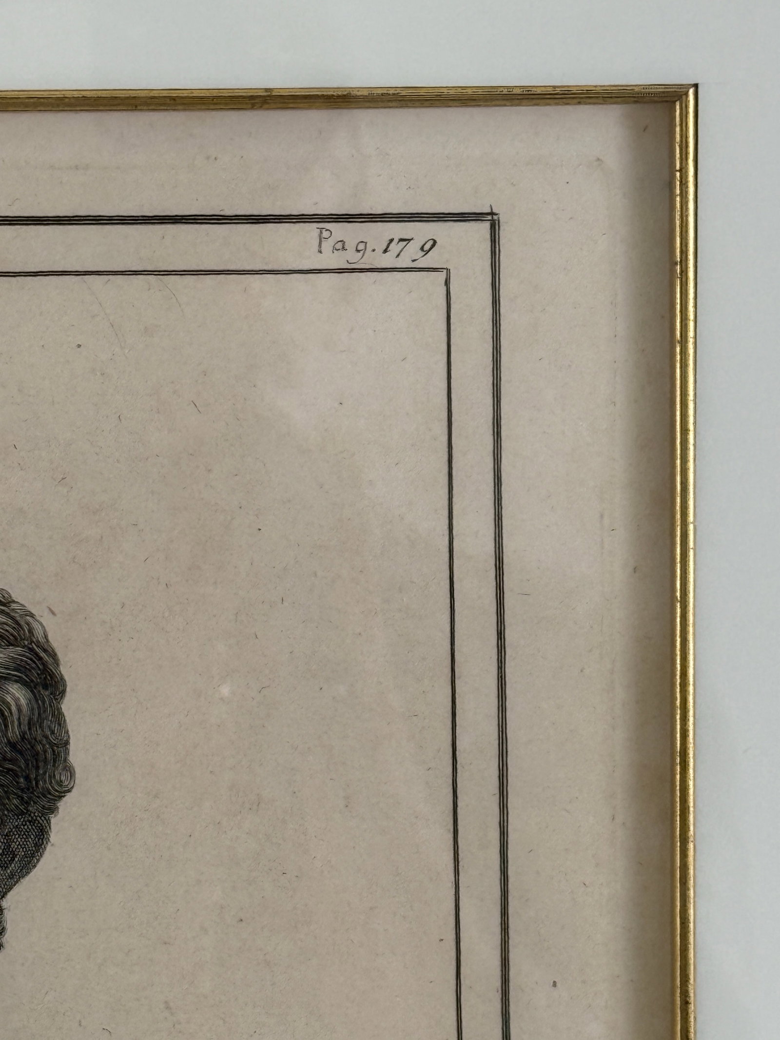 Pair of 18th Century Italian Bust Engravings (Antique Etchings) - Neoclassical Grand Tour Copperplat - 5