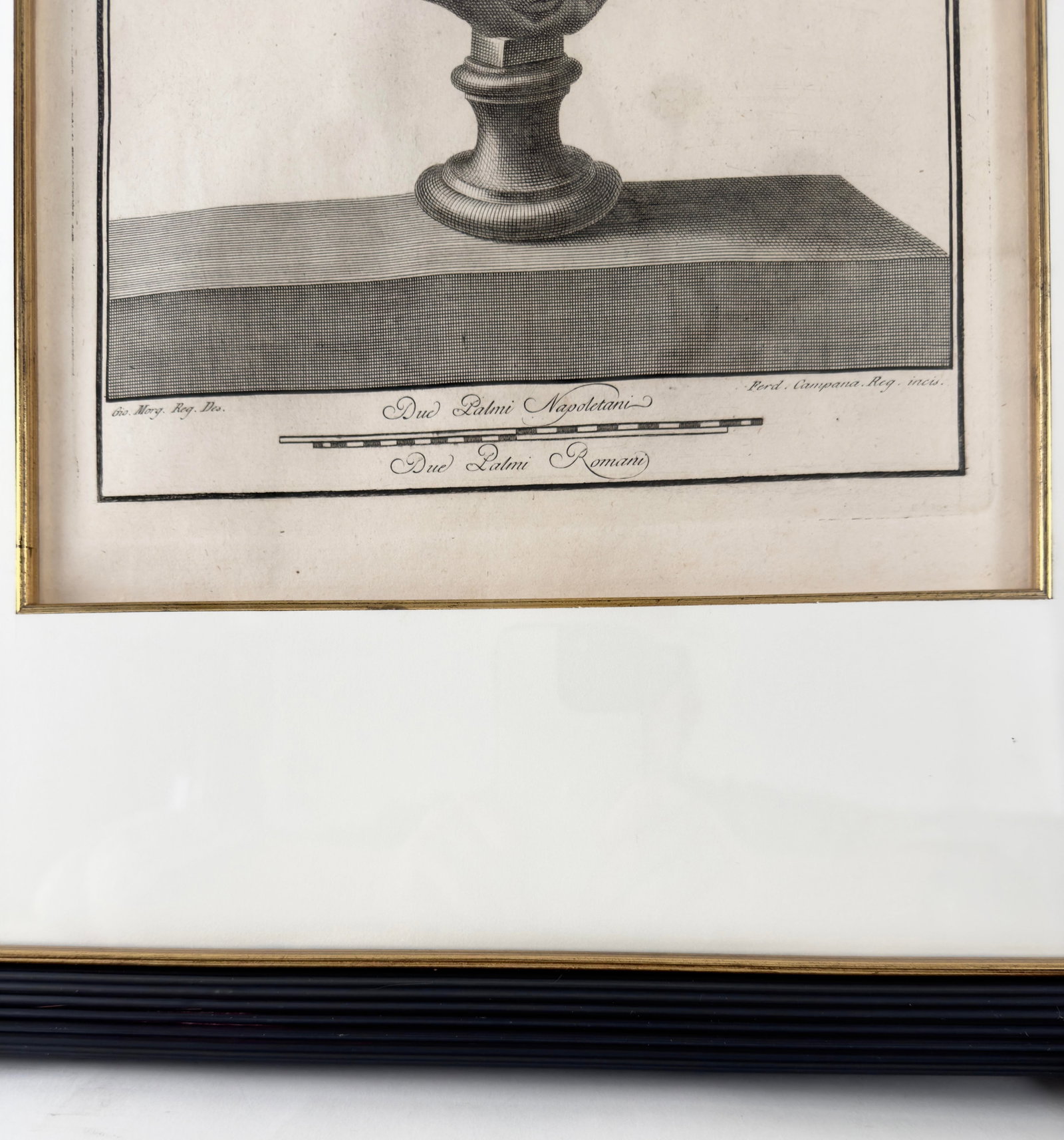 Pair of 18th Century Italian Bust Engravings (Antique Etchings) - Neoclassical Grand Tour Copperplat - 7