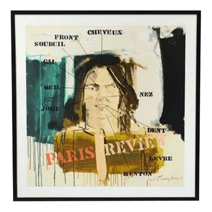 Vintage "[Paris Review]" by Larry Rivers (1 of 4)
