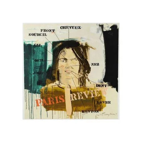 Vintage "[Paris Review]" by Larry Rivers - 2