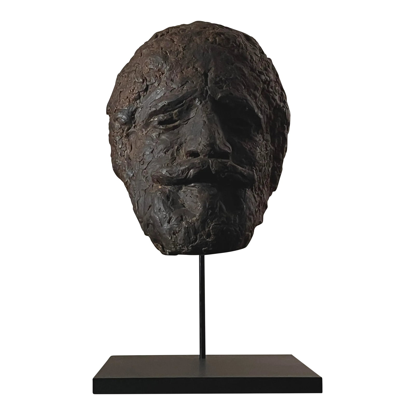 Eva Martino - Expressionist Wax Mask of Giovanni Martino, Signed (Ca. 1970) (1 of 12)