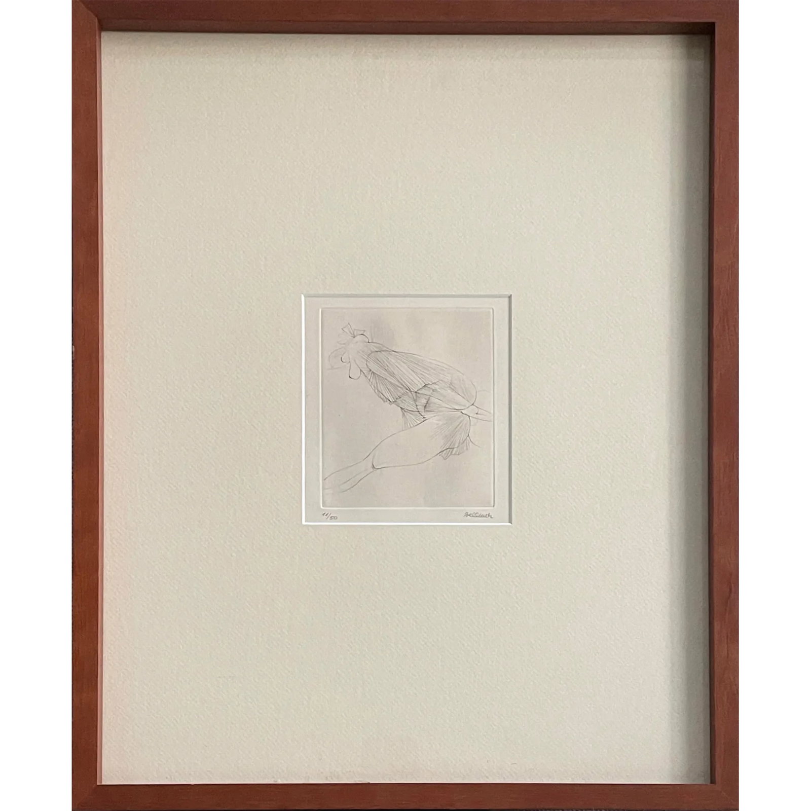 Hans Bellmer (German) - Surrealist Etching, Signed/Numbered (Ca. 1950, Framed) (1 of 6)