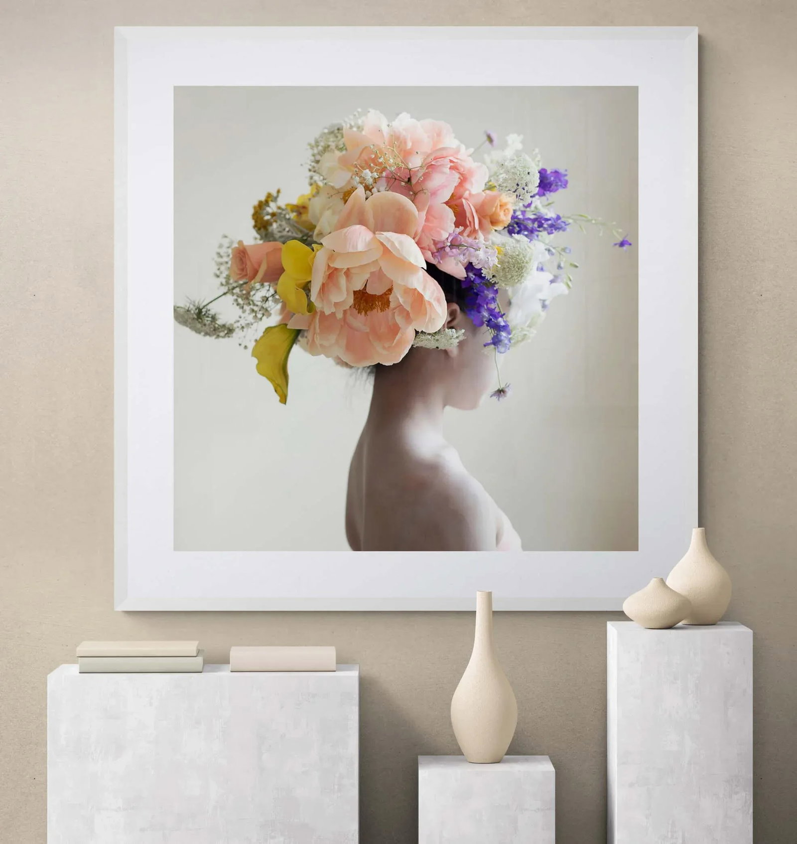 "Scent of Broq-Pa 05142020" Contemporary Botanical Figurative Color Photograph by Ziesook You - 2