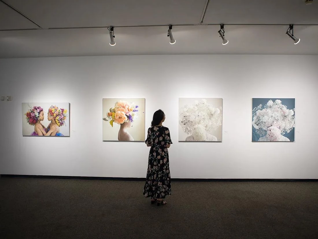 "Scent of Broq-Pa 05142020" Contemporary Botanical Figurative Color Photograph by Ziesook You - 4