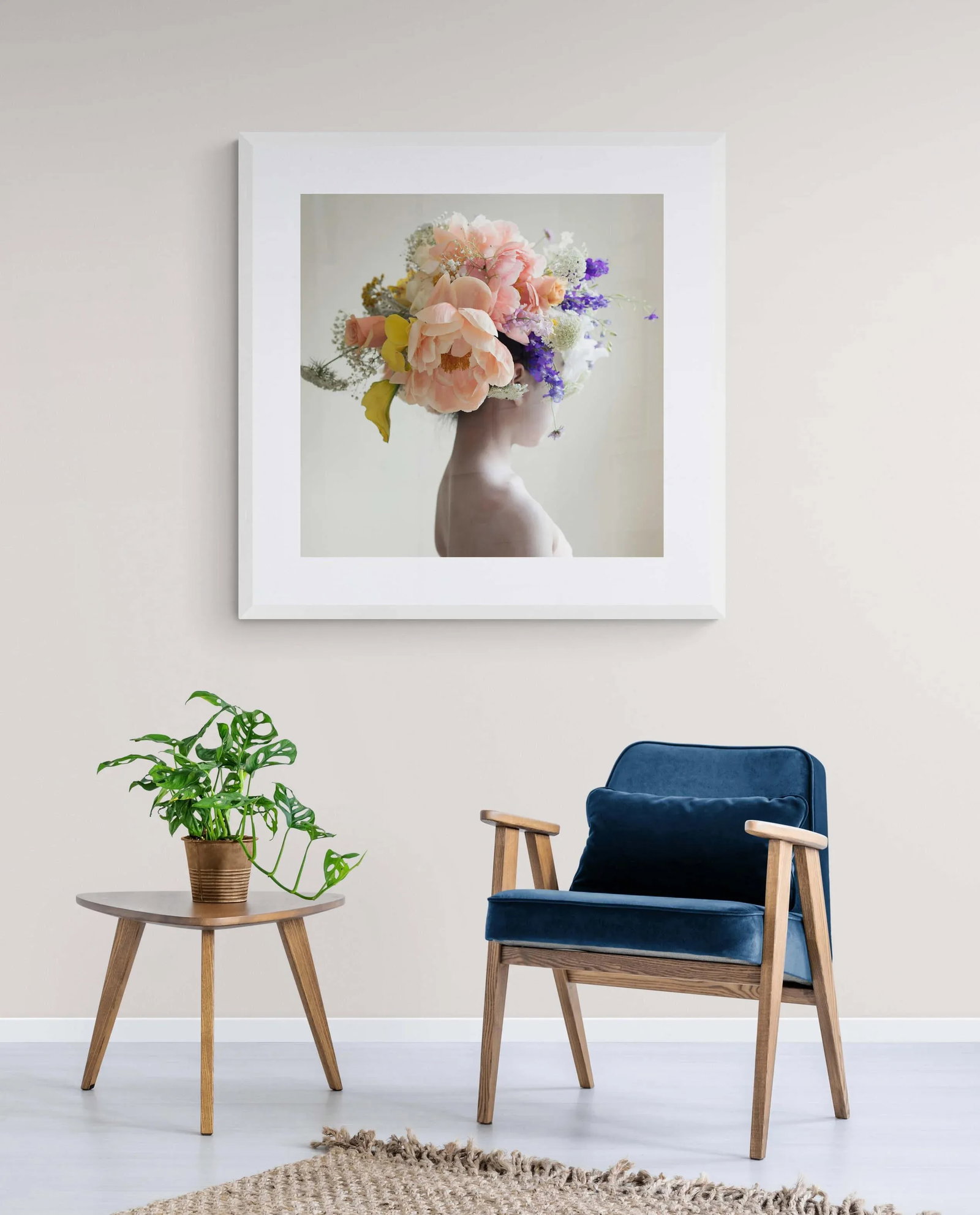 "Scent of Broq-Pa 05142020" Contemporary Botanical Figurative Color Photograph by Ziesook You - 5