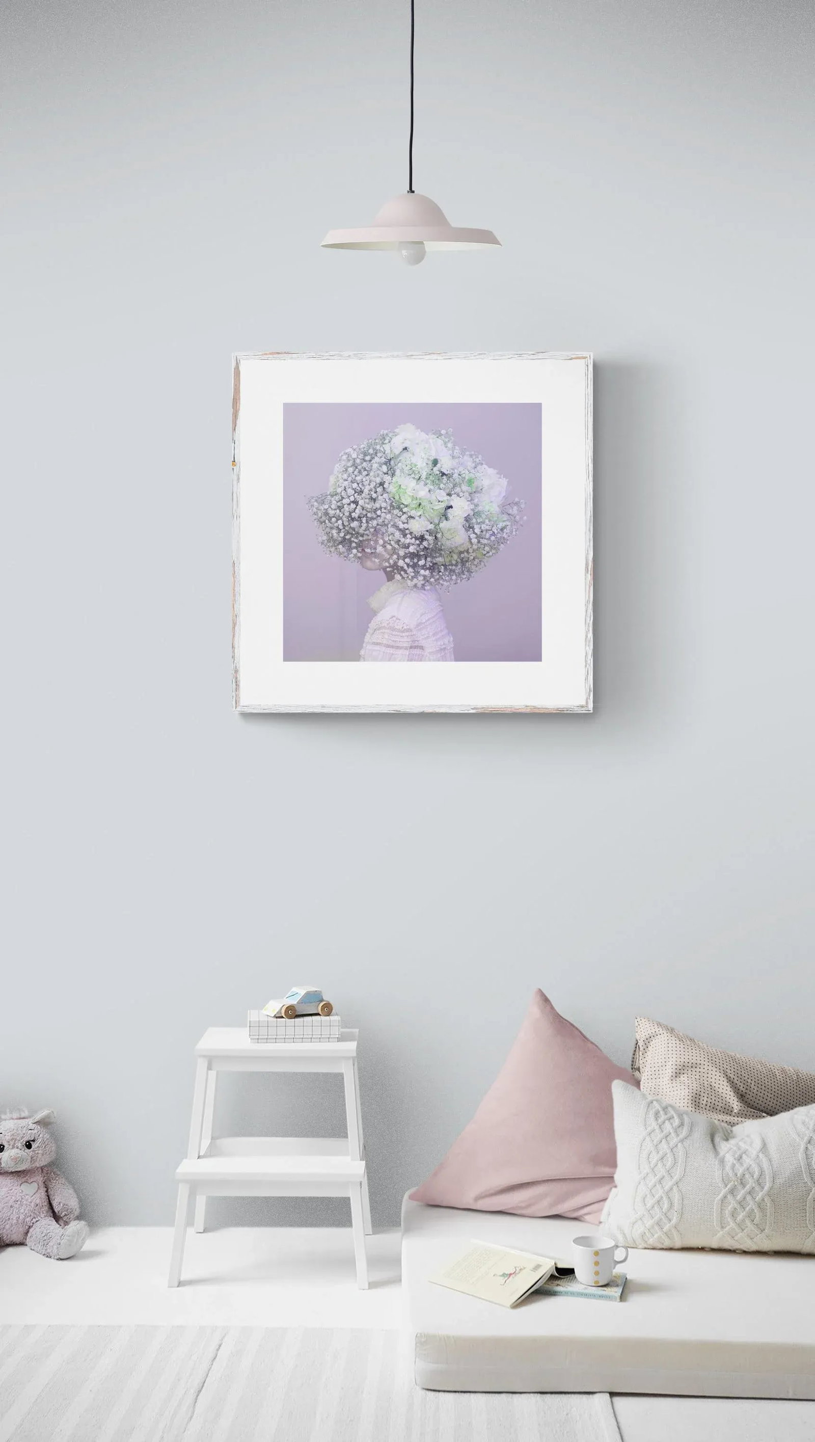 "Scent of Austin 11252021g" Contemporary Surrealist Figurative Botanical Portrait Photograph by Zies - 2