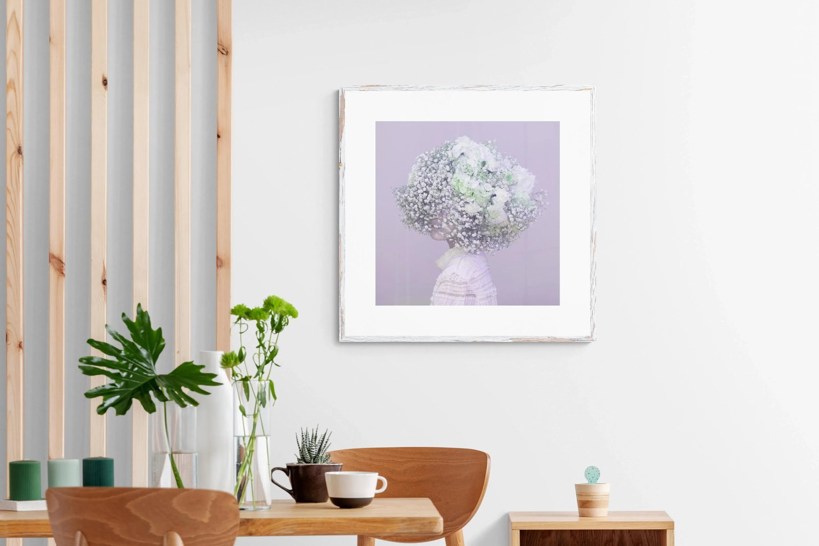 "Scent of Austin 11252021g" Contemporary Surrealist Figurative Botanical Portrait Photograph by Zies - 3