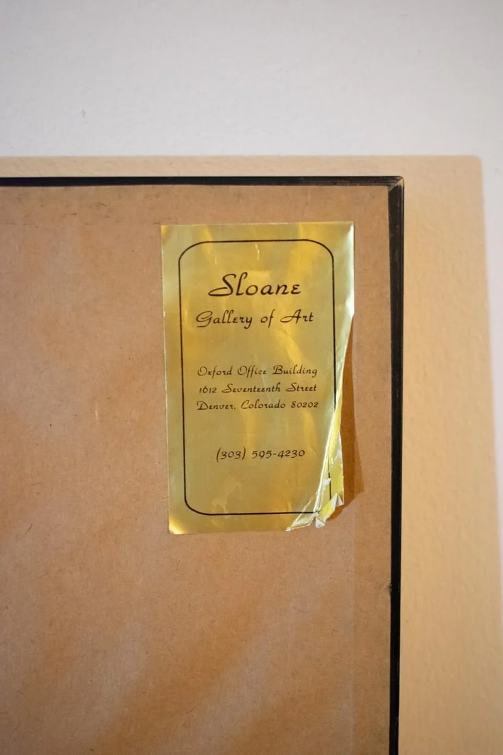 1984 "Susan" Art Deco Figurative Artist's Proof Numbered 15/30 by Shimon Okshteyn, Framed - 11