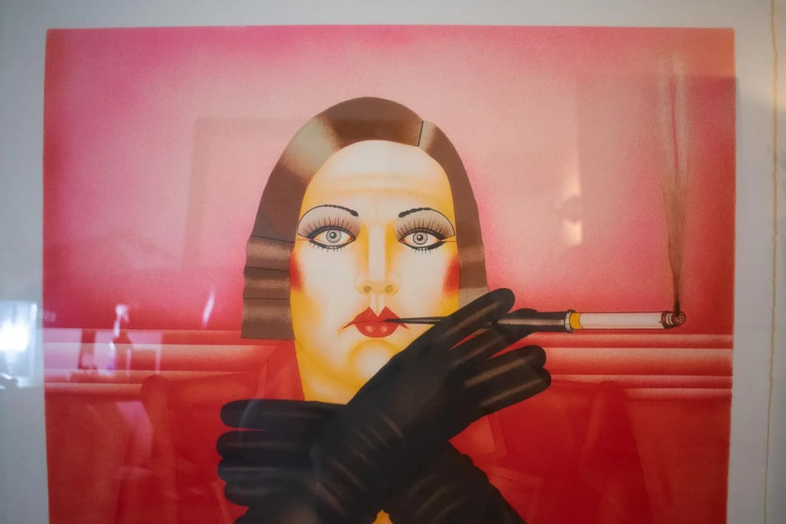 1984 "Susan" Art Deco Figurative Artist's Proof Numbered 15/30 by Shimon Okshteyn, Framed - 4