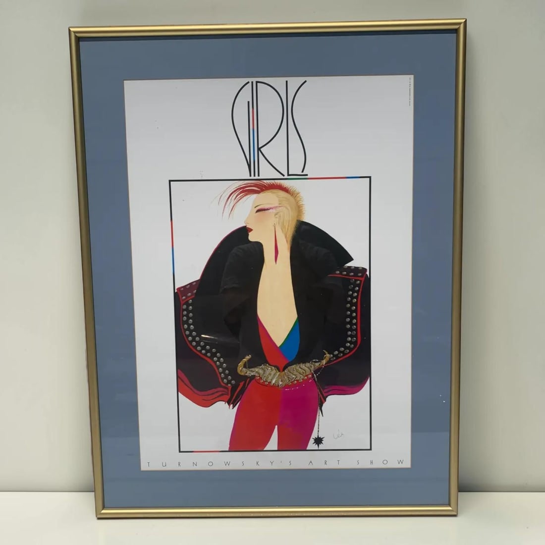 Turnowsky's Art Show Japanese Framed Artwork - Set of 4 - 7