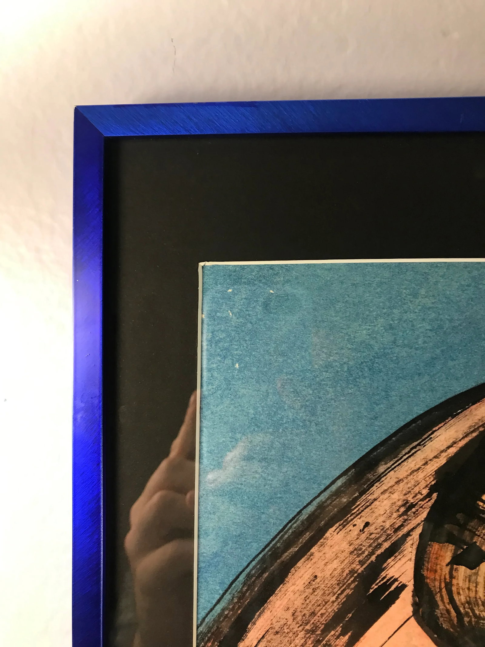 Mid-Century 1965 Watercolor and Ink Painting Signed by the Artist and Dated - 5