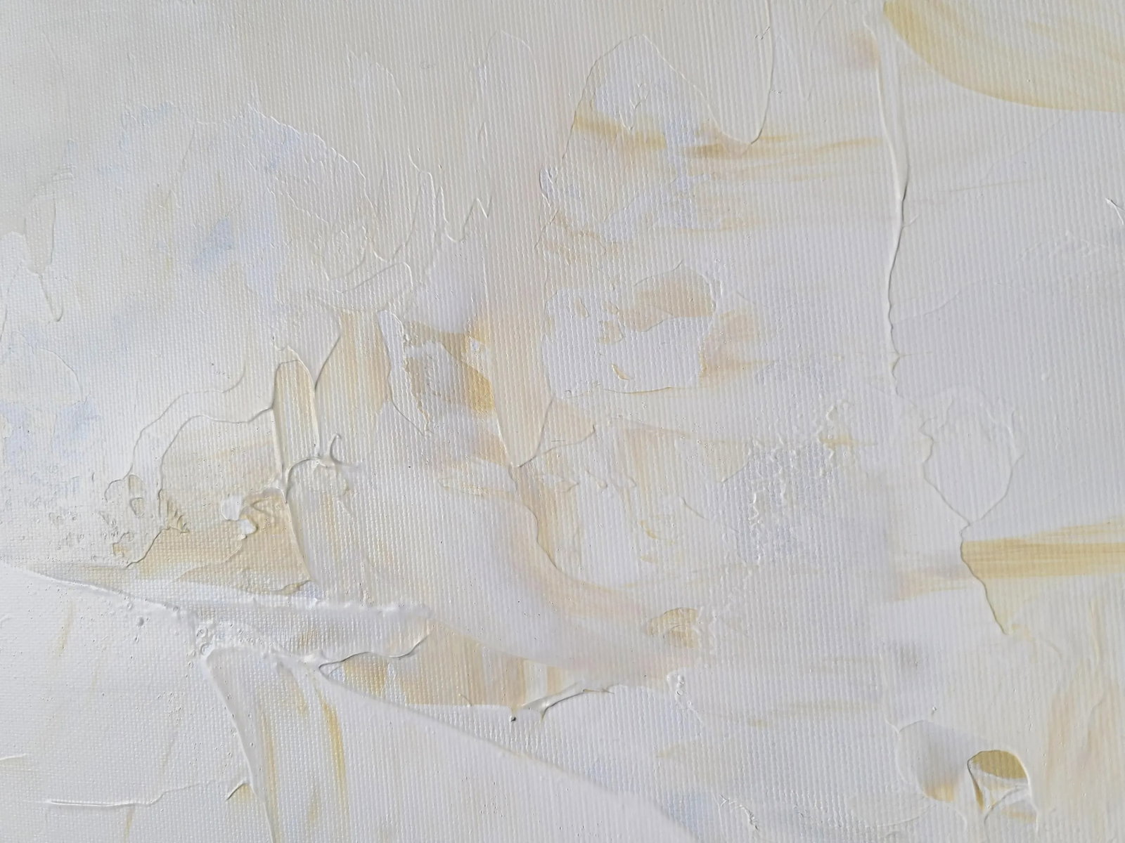 Contemporary Black and White Neutral Original Abstract Acrylic Painting, Art Kr Moehr - 6