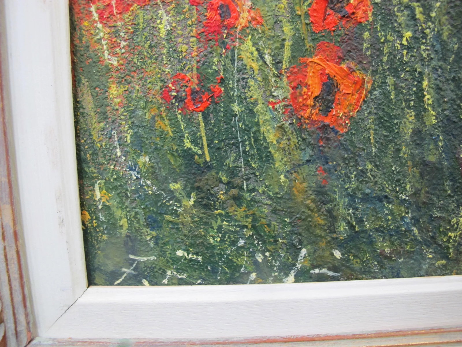 Mid 20th Century Signed Cortona Colorful Landscape Oil Painting - 2