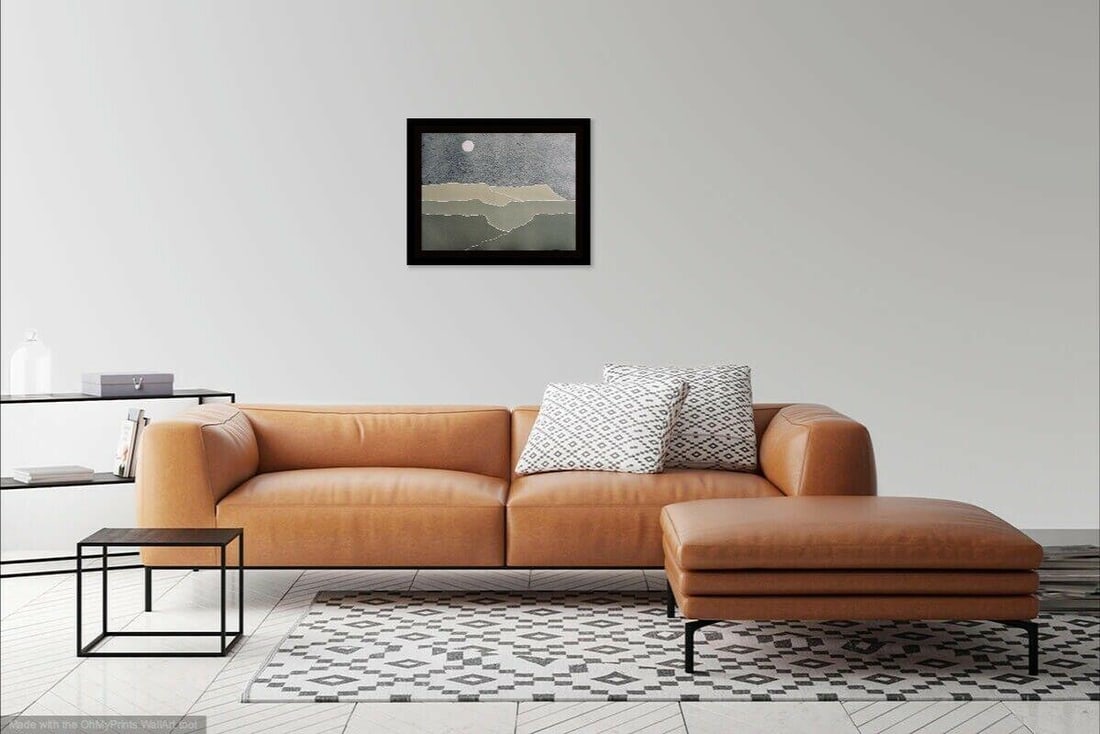 Peter Keefer Taos Dusk Hand Signed Serigraph - 3