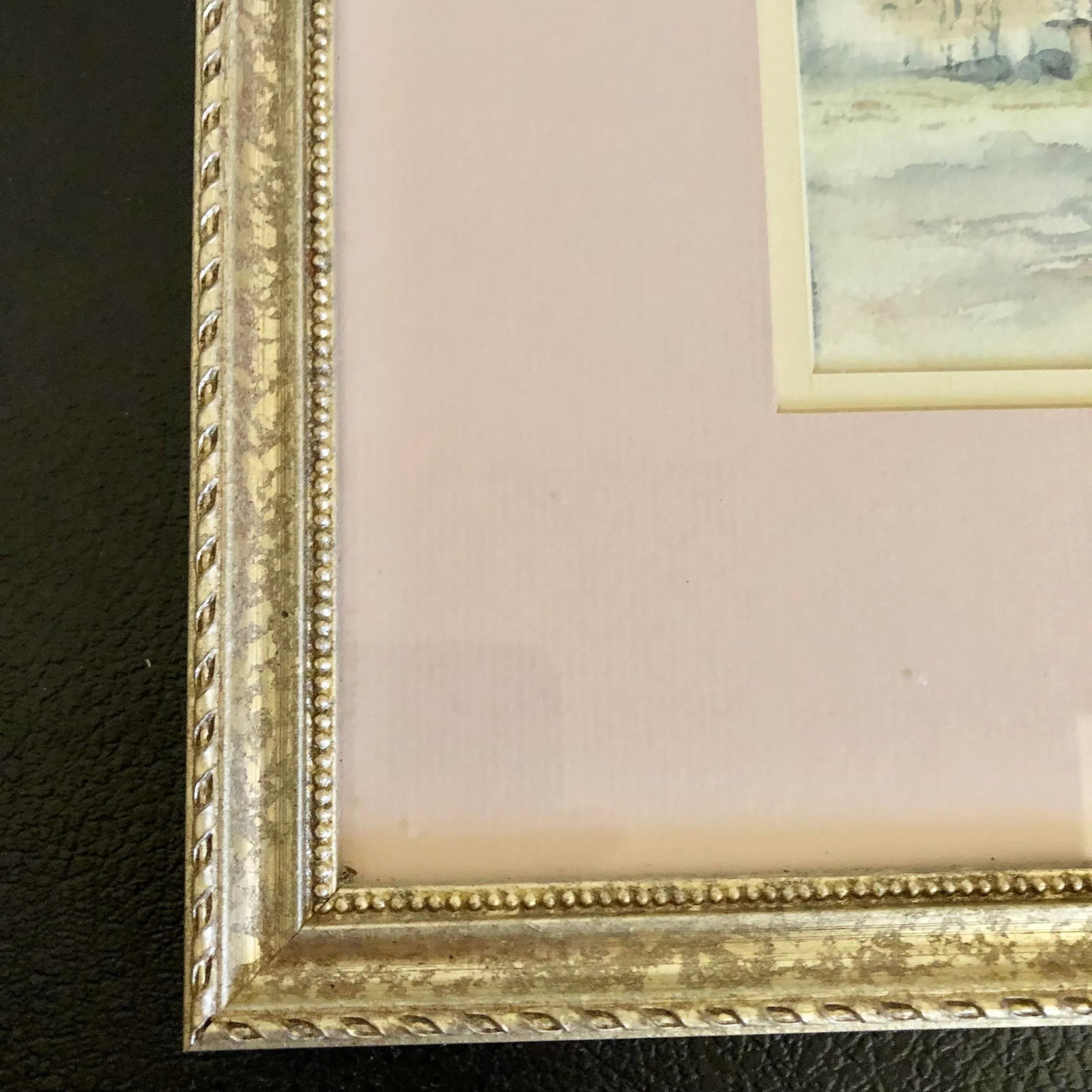 Late 20th Century Landscape Watercolor Signed Painting, Framed - 4
