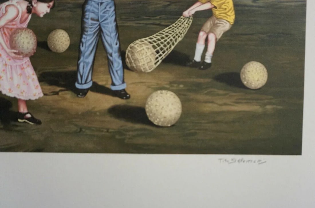 Tito Salmon Catch a Star Hand Signed Lithograph - 2