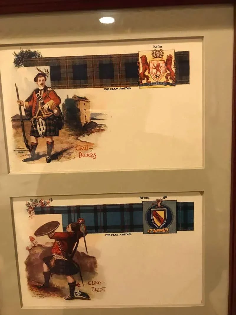 Custom Framed Scottish Postcards, Vintage Catherine Reiss Inc - Set of 12 - 10