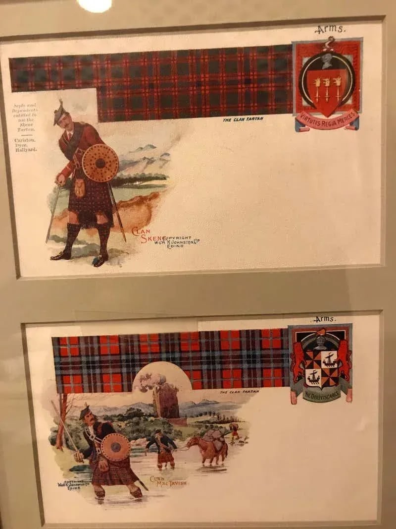 Custom Framed Scottish Postcards, Vintage Catherine Reiss Inc - Set of 12 - 8