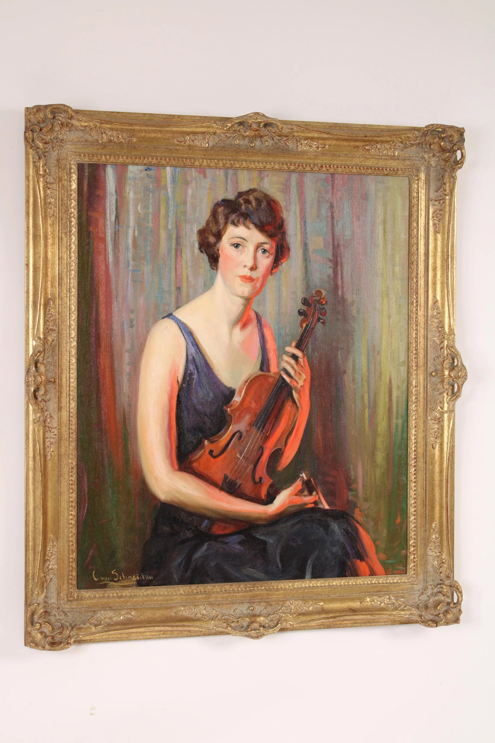 Portrait Painting by Christian Von Schneidau - 2