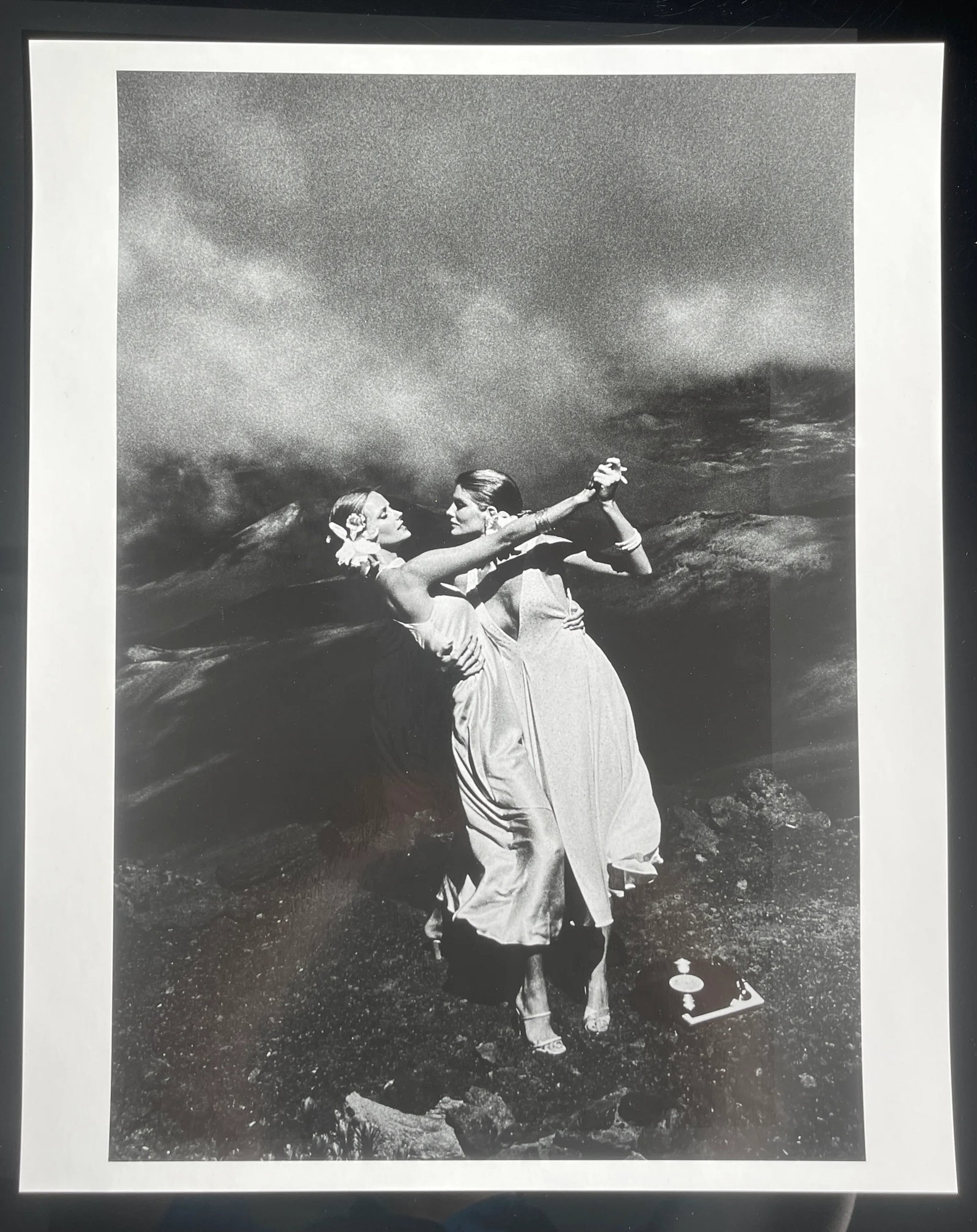 "Cheryl Tiegs and Rene Russo, Hawaii 1973" by Helmut Newton. - 2