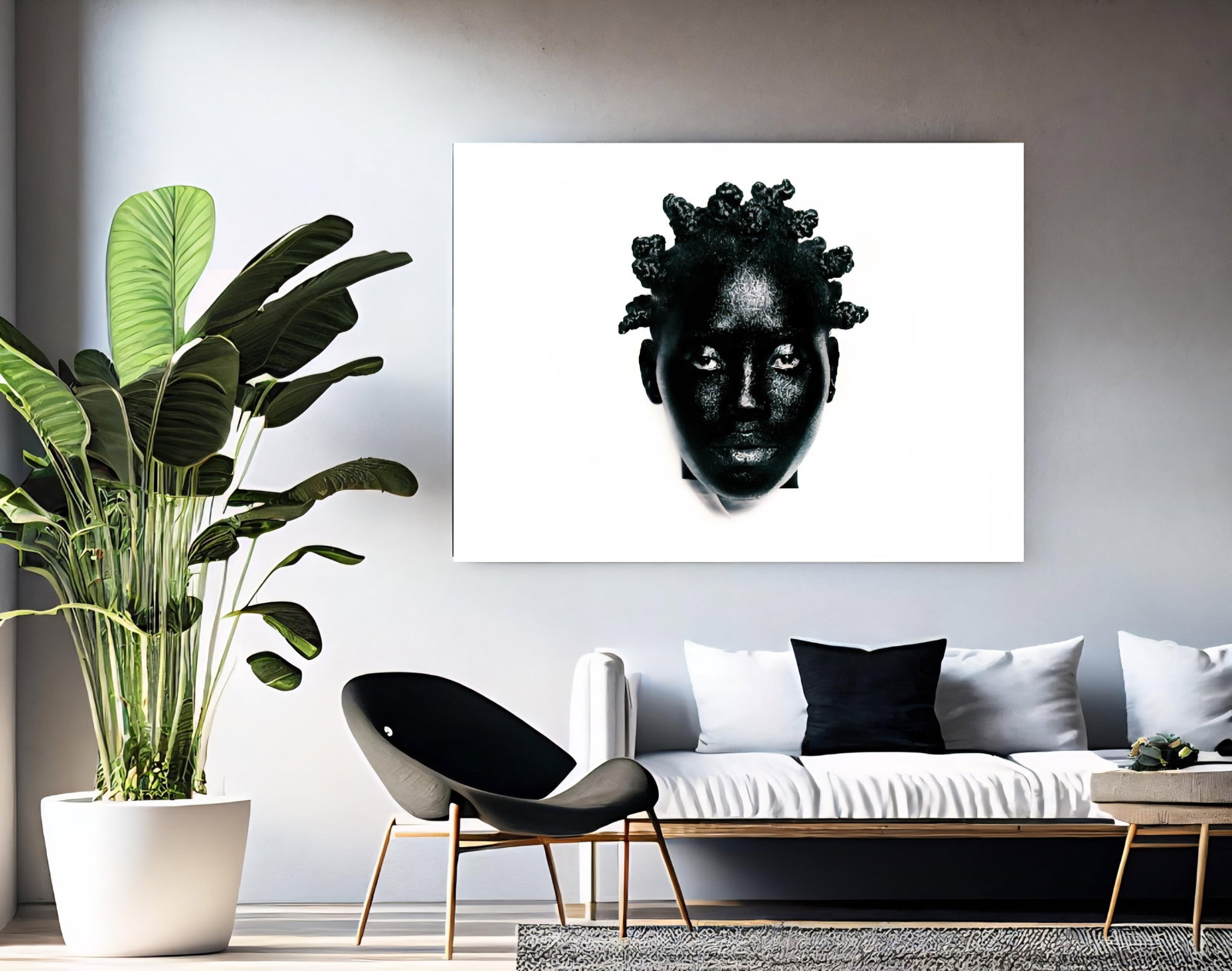 The Blackface Madonna by Donn Thompson - Limited Edition Photo Print on Aluminum - 2