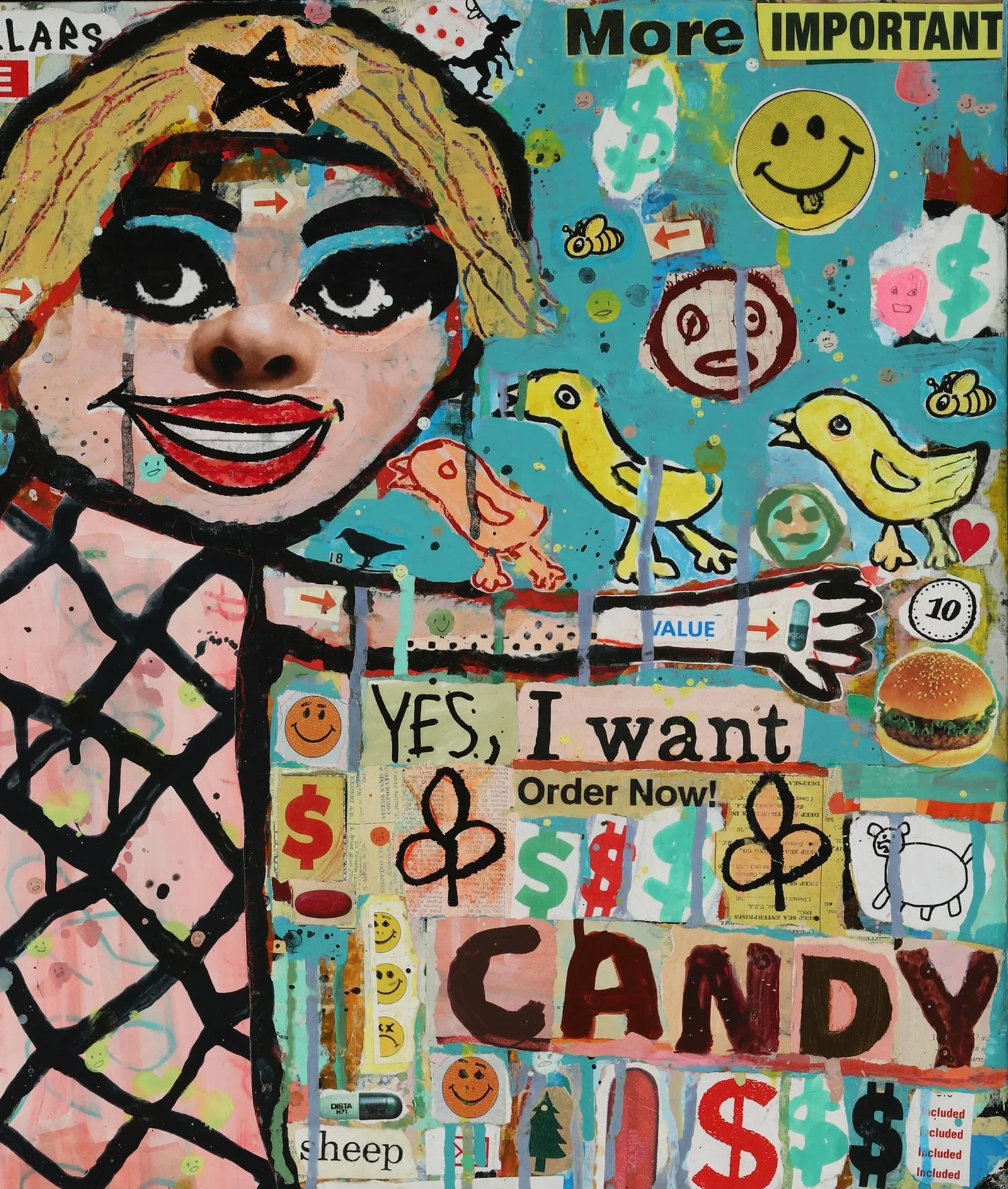 "Candy Crush" Original Contemporary Painting by Brian McDonald - 3