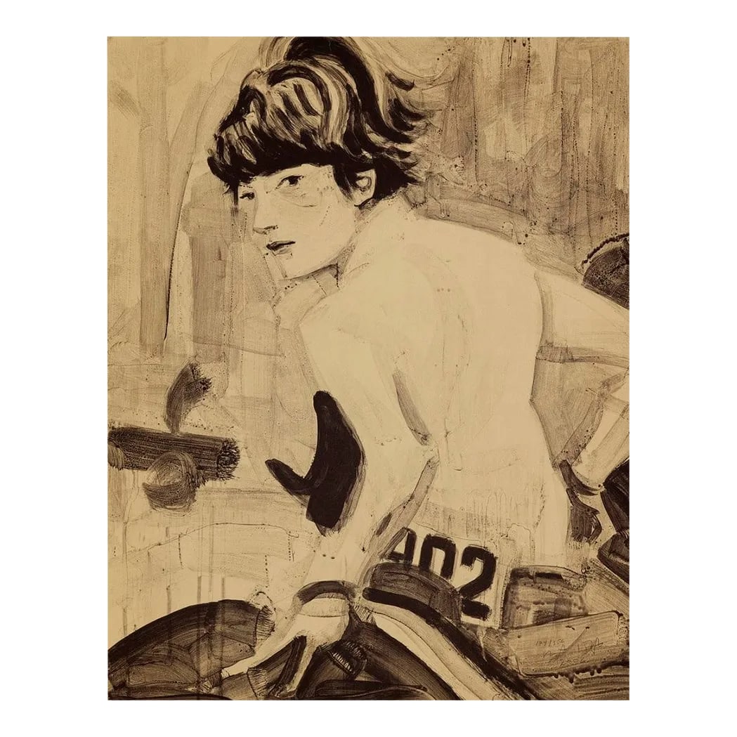 Elizabeth Peyton (B. 1965) - John, Signed (2000): Elizabeth Peyton, b.1965 John 2000Lithograph 24 h * 19 w in (61 * 48 cm) In fine condition. Provenance: Rago Arts Signed, dated and numbered to lower right '174/350 Elizabeth Peyton 2000'. This work i