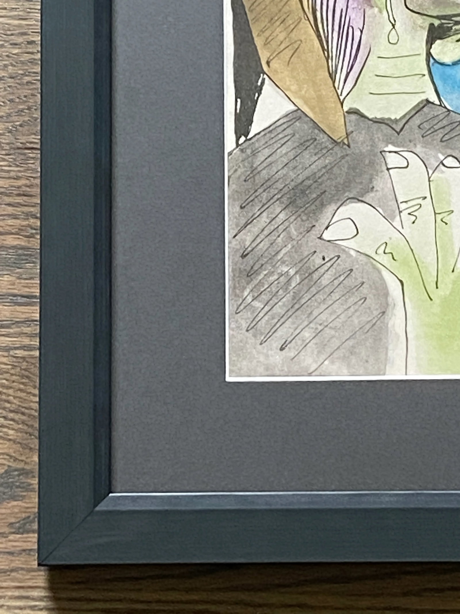 Pablo Picasso Vintage Original Guernica Weeping Woman Lithograph Signed - 5