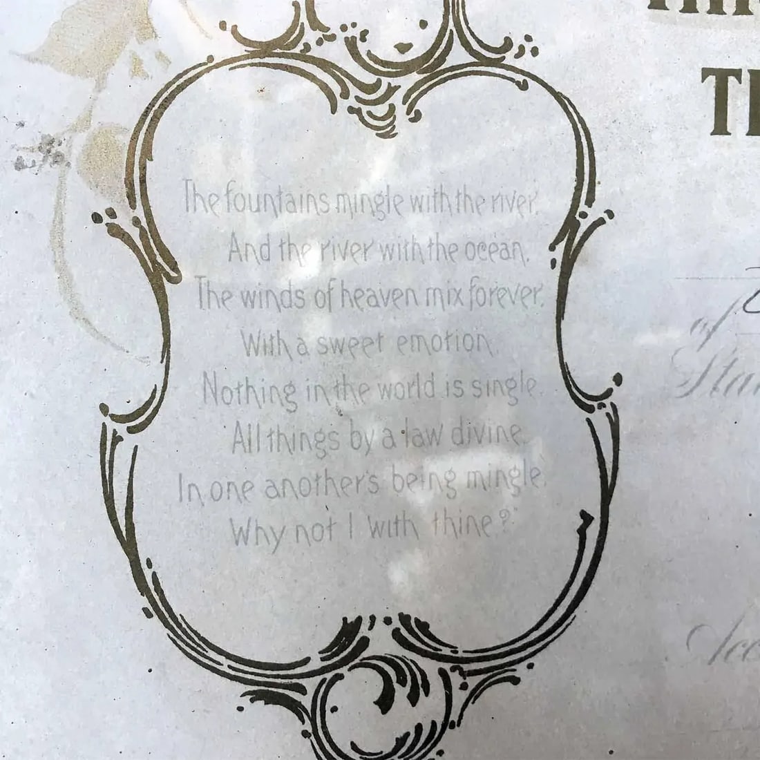 1900's Marriage Certificate - 8