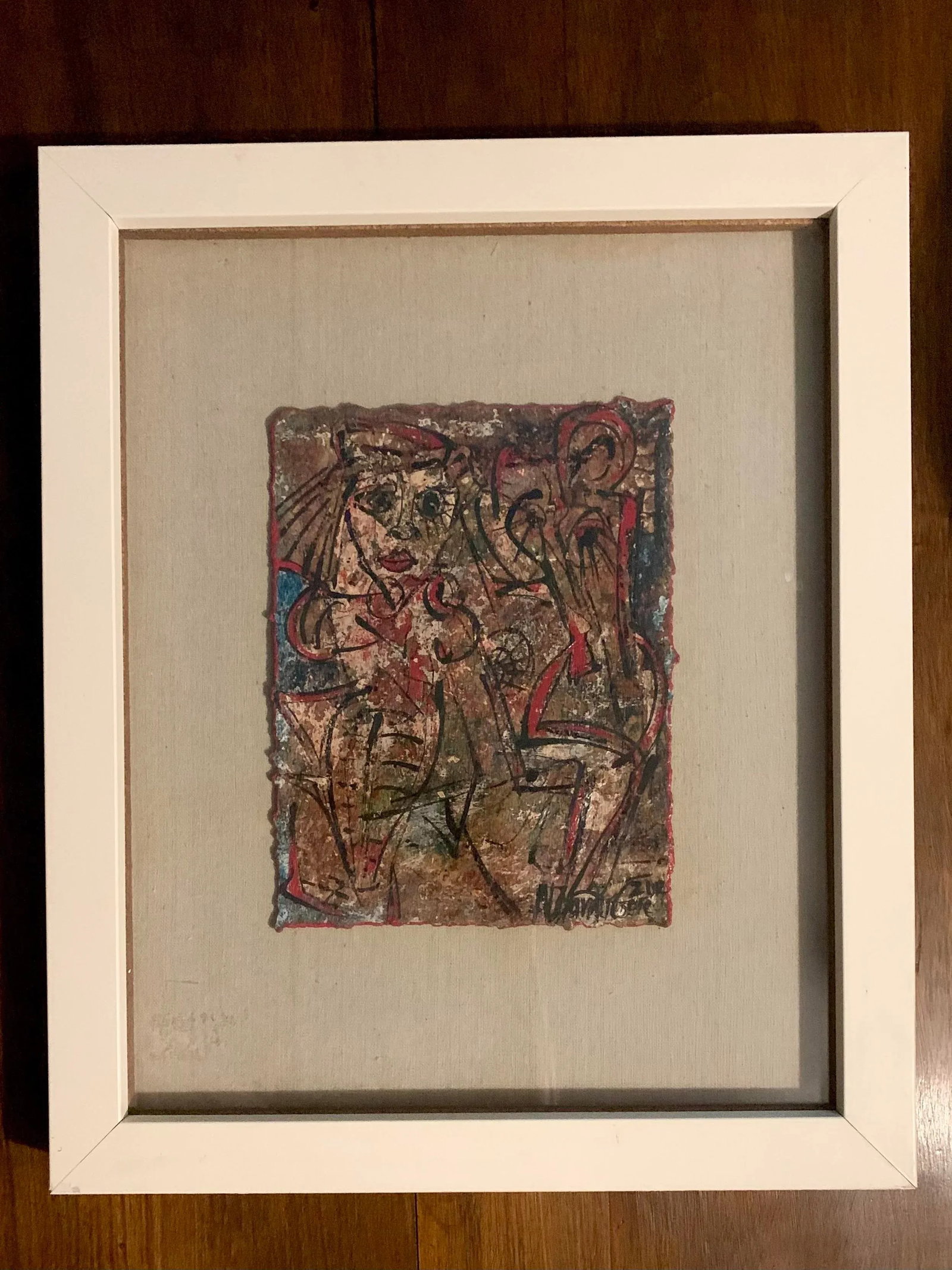 2012 "A Stand in the Lady's Hair" Original Modern Alexander Gore Oil Painting, Framed - 11
