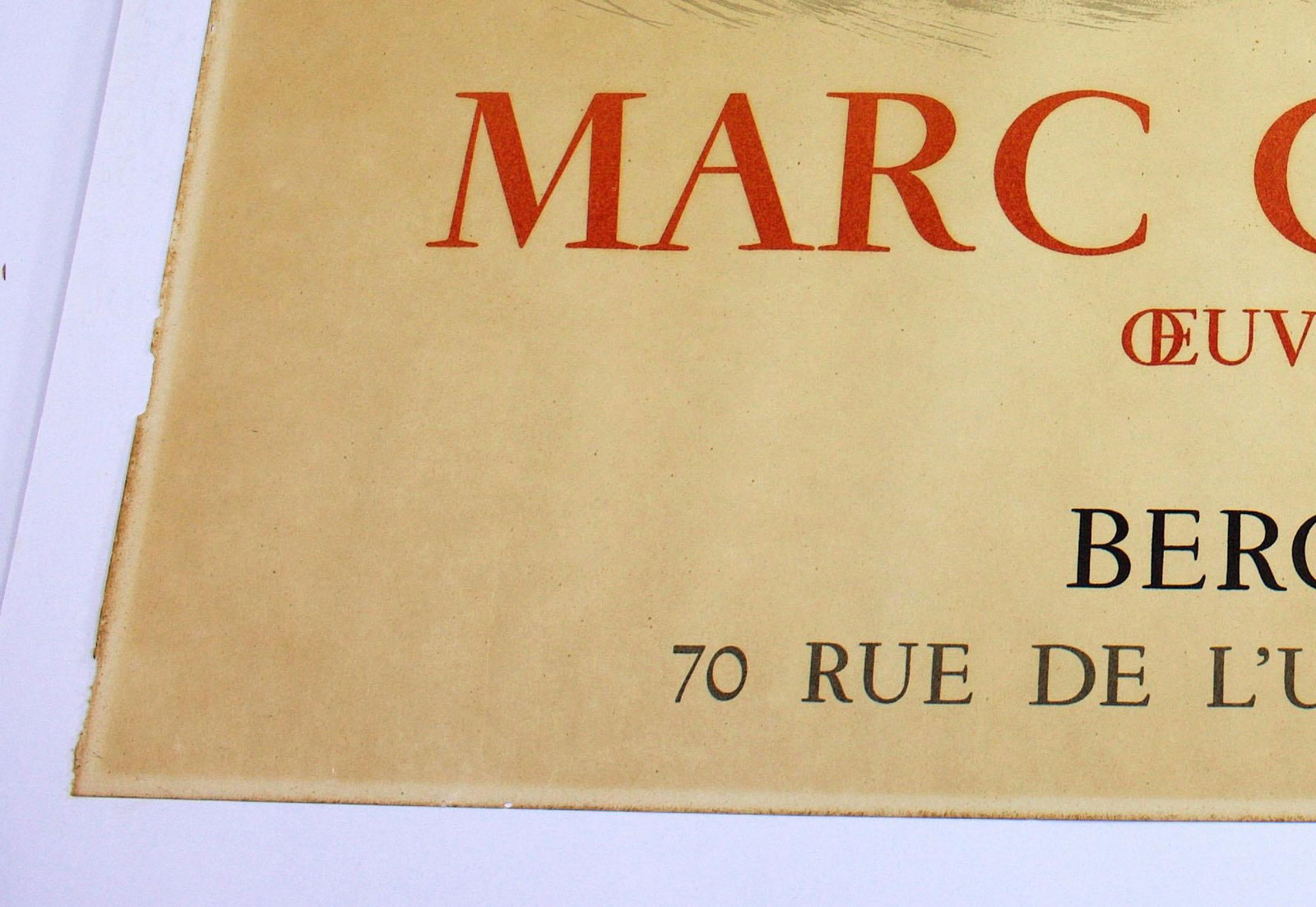 1967 Berggruen Marc Chagall, Oeuvre Grave, Mourlot Poster - 4