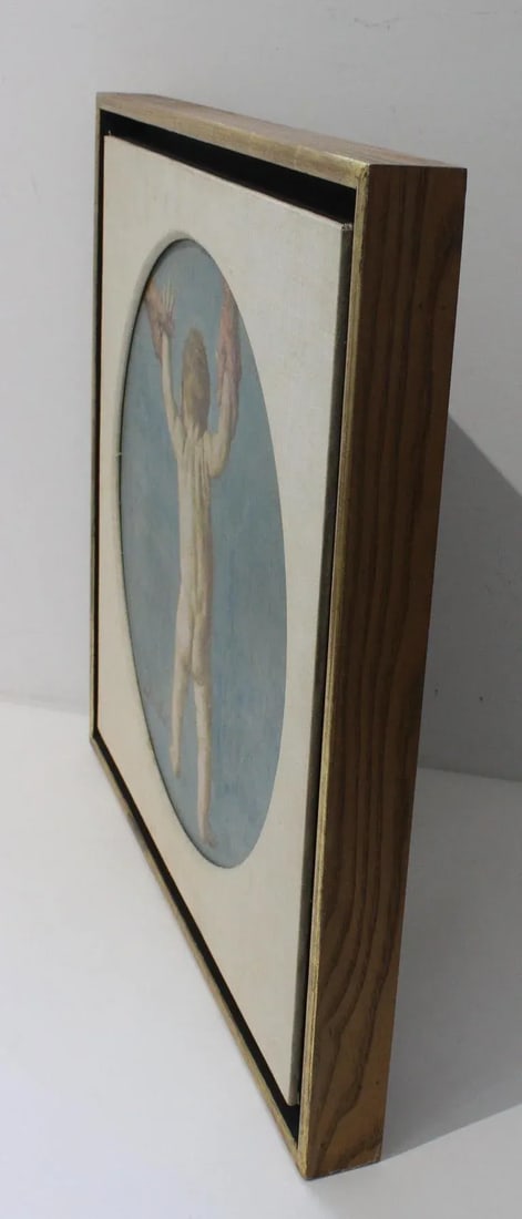 William a Smith Oil Painting of a Baby - 11