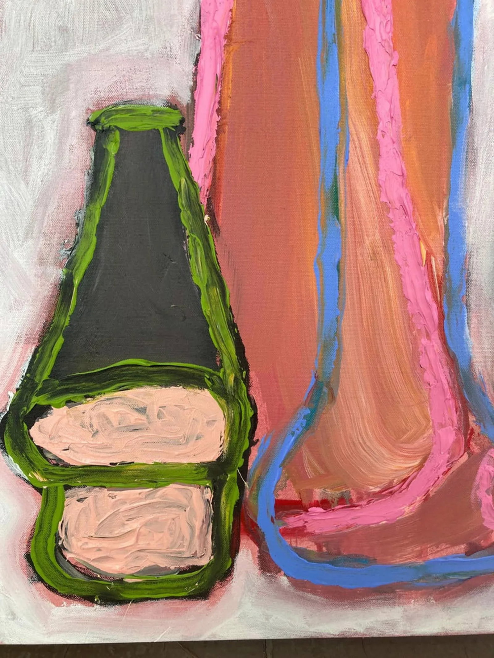 "Family Portrait" Contemporary Abstract Painting by Guy Lyman - 2