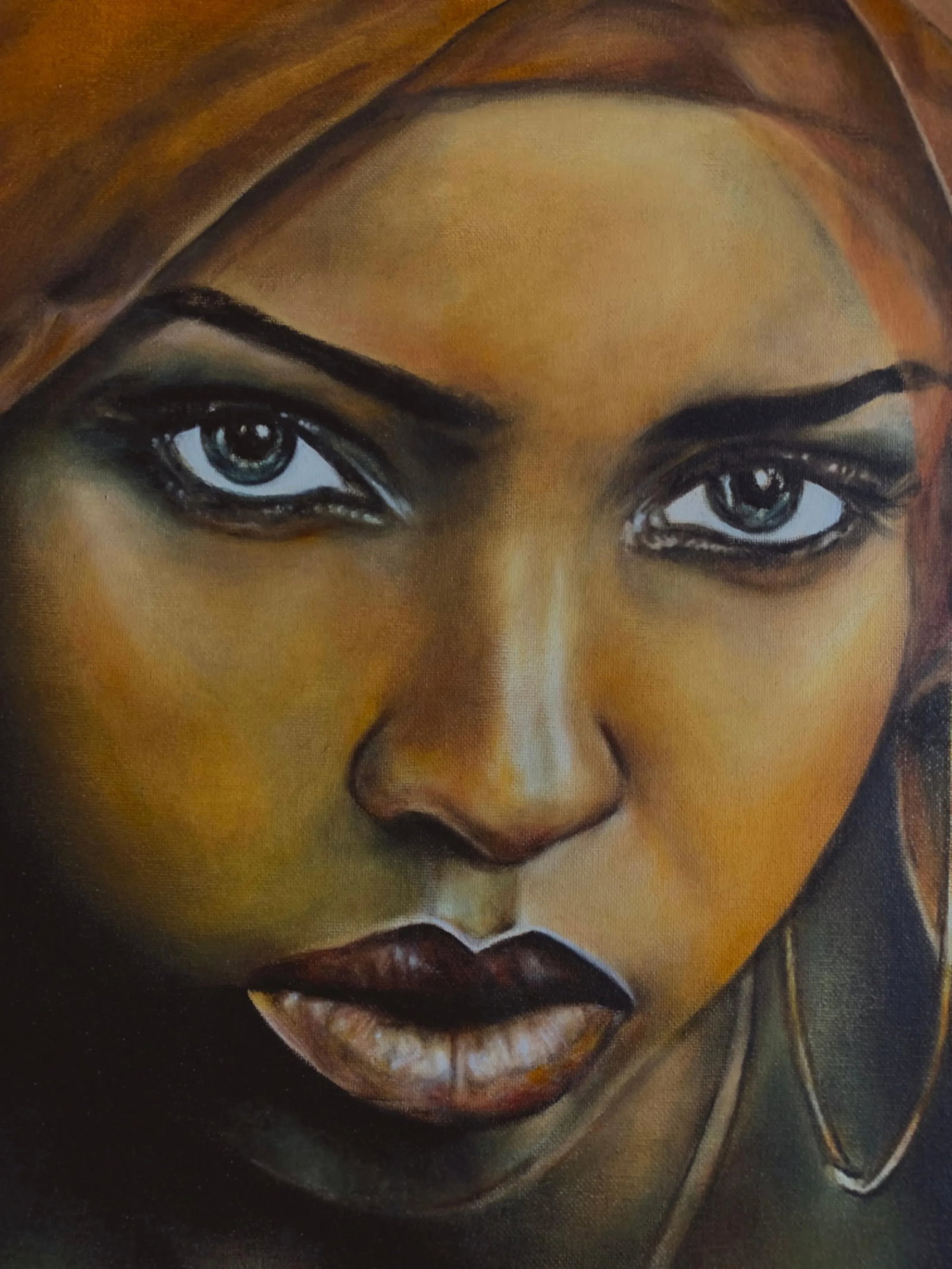 Contemporary Realist Portrait Oil Painting of a Dancer by Vivianna Irizarri - 5