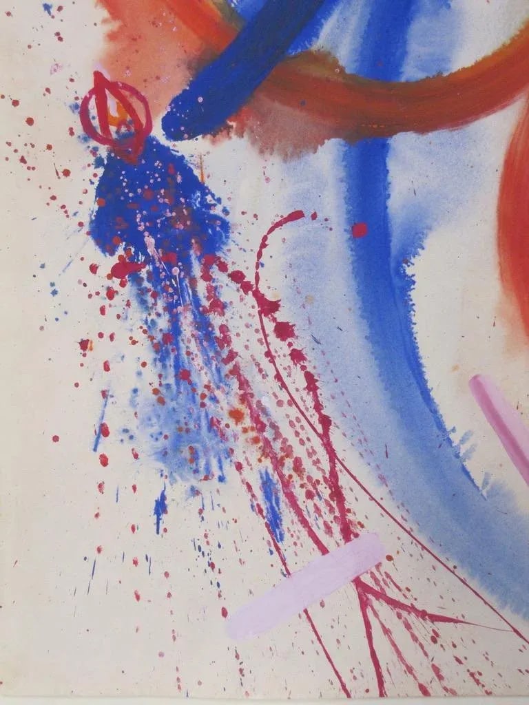 Hendrik Grise Masterwork Abstract Figure Painting Style of Miro Francis - 8