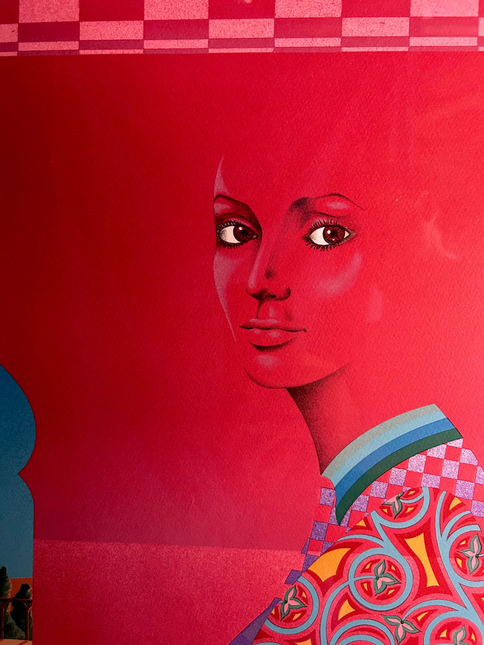 Queen Esther Limited Print by Israeli Artist Murray Bloom, Signed & Framed, 1980's - 7