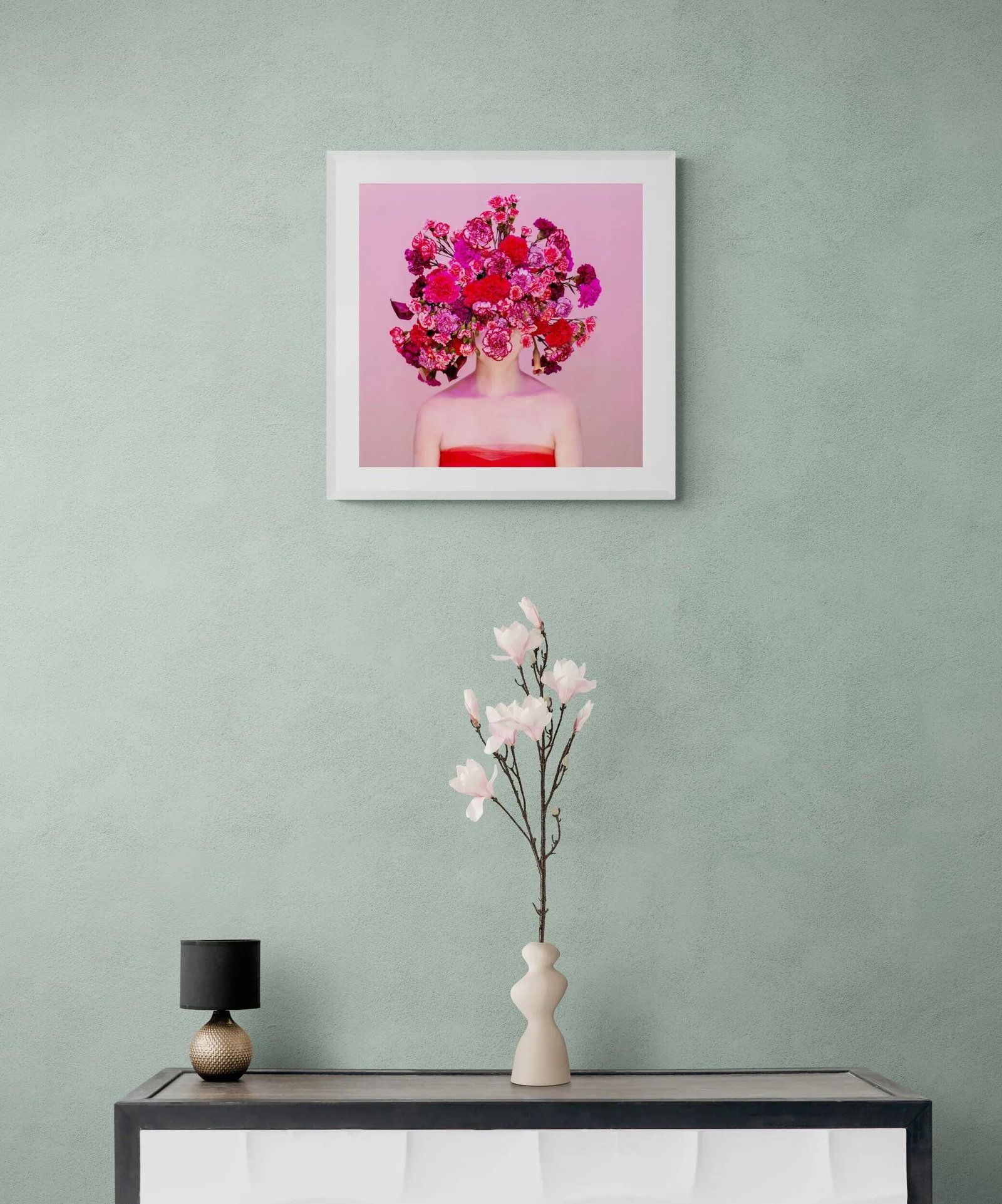 2020s "Scent of Austin 08102022p" Contemporary Original Botanical Portrait Photograph by Ziesook You - 5