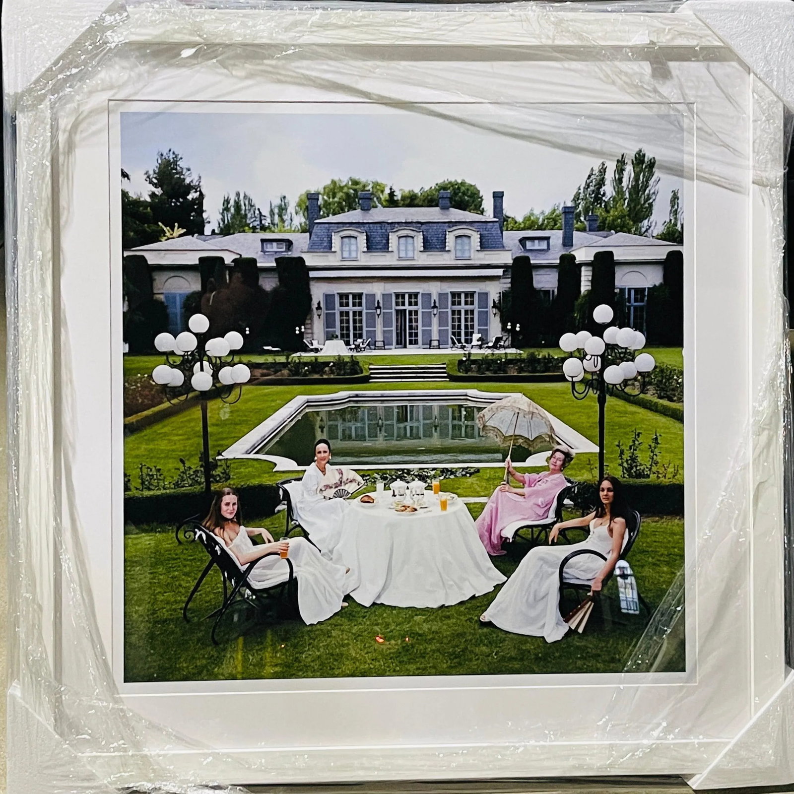 The Romanones by Slim Aarons 30x30 Framed C-Print - 2