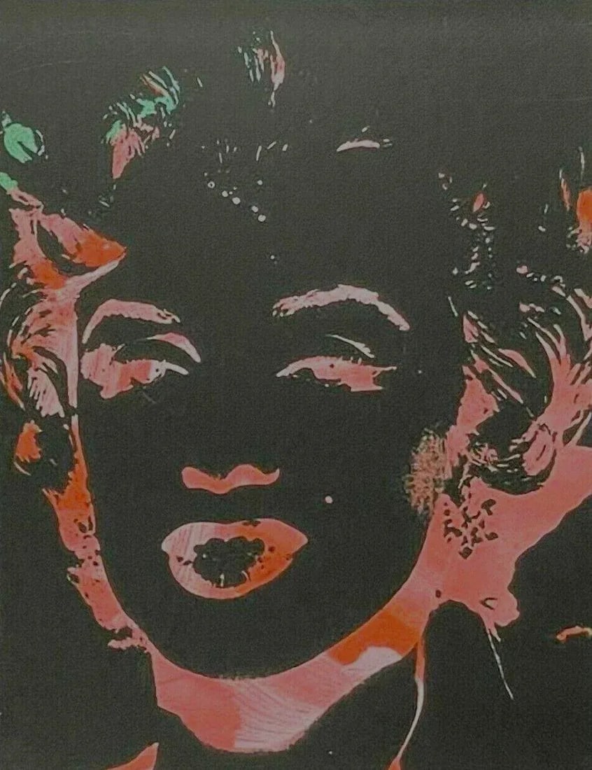 Andy Warhol Marilyn Monroe Signed Lithograph Limited # 22/125 Pop Art - 3