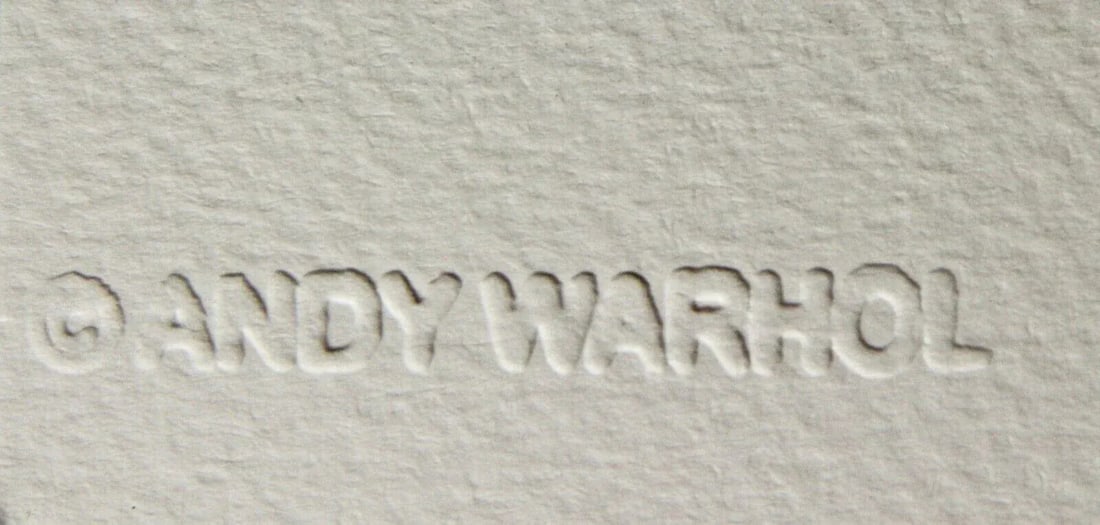 Andy Warhol Marilyn Monroe Signed Lithograph Limited # 22/125 Pop Art - 8