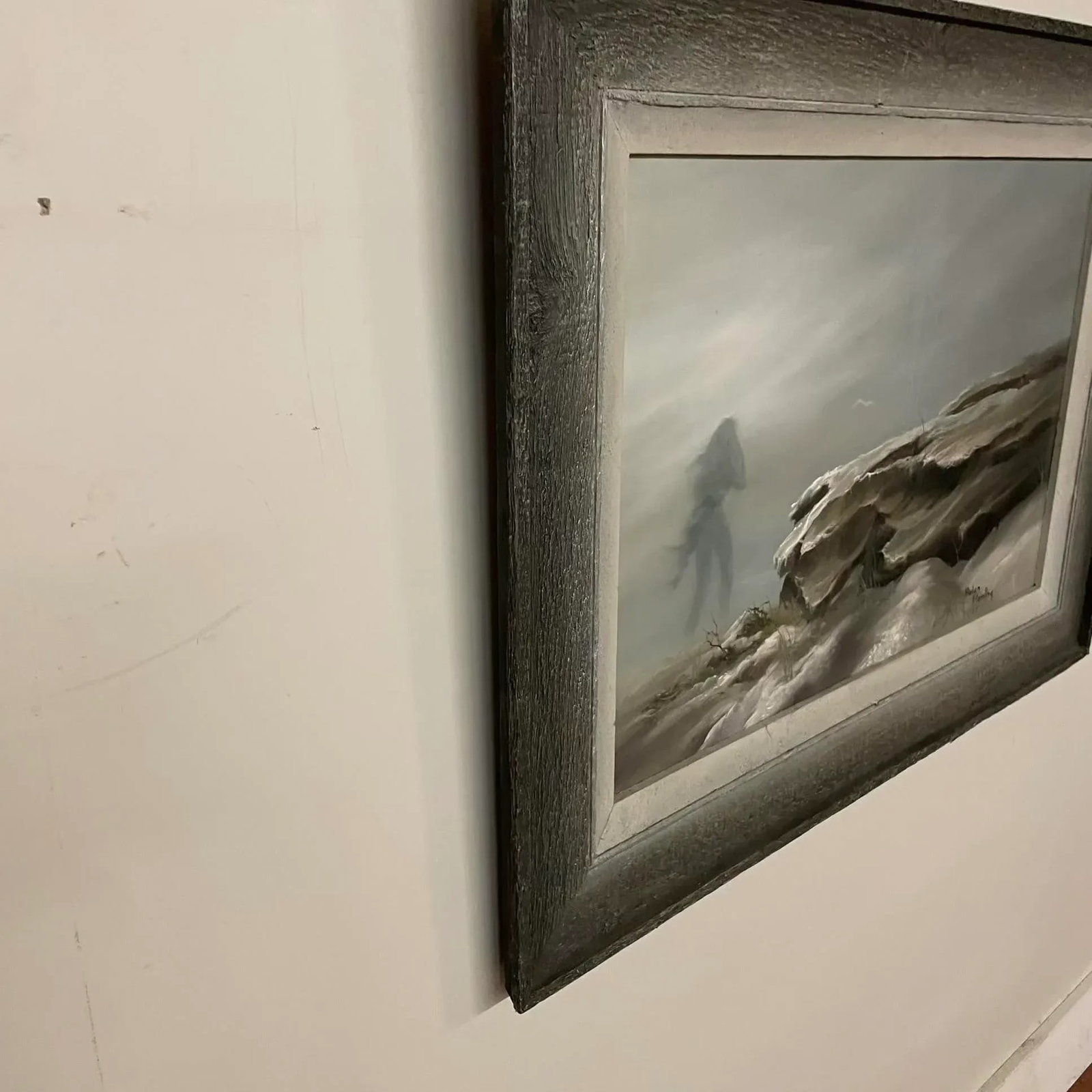 Hulan Fleming "Dawn" 1967 Original Oil Painting - 7