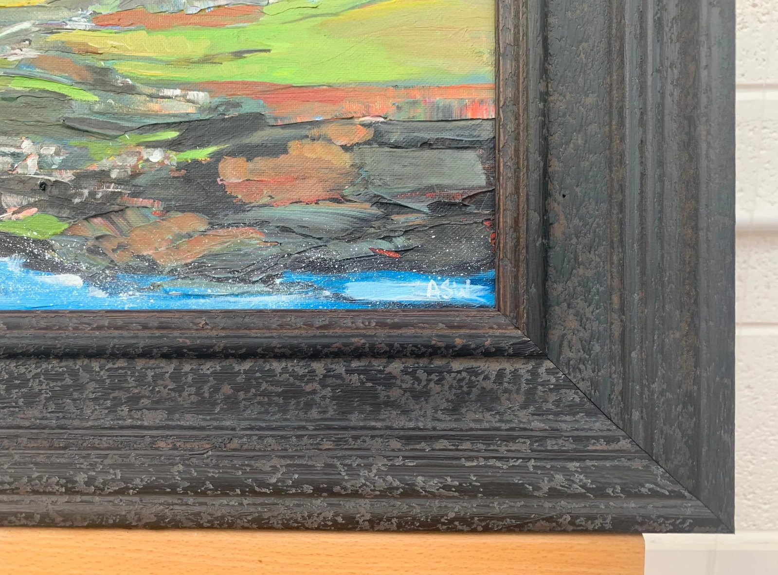 Original Abstract Landscape Painting of the Scottish Highlands by British Artist - 5