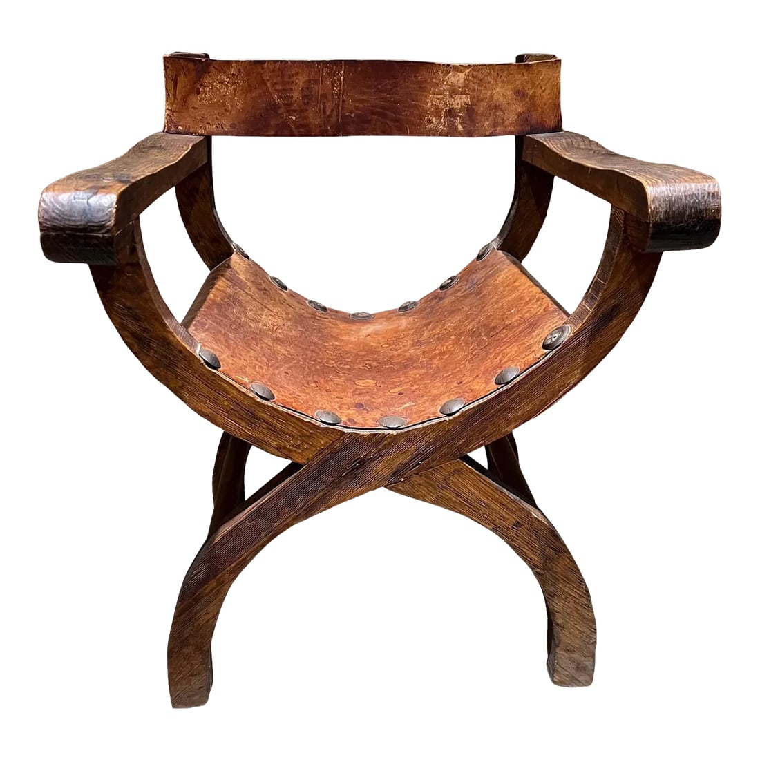 1940s Spanish Colonial Leather Wood Chair Miguelito Butaque: For your consideration, a Vintage Mexican Leather Colonial Wood Chair Style Miguelito Butaque, Mexico circa the 1940s . In the style of Miguelito Butaque Luis Barragan Clara Porset and Michael