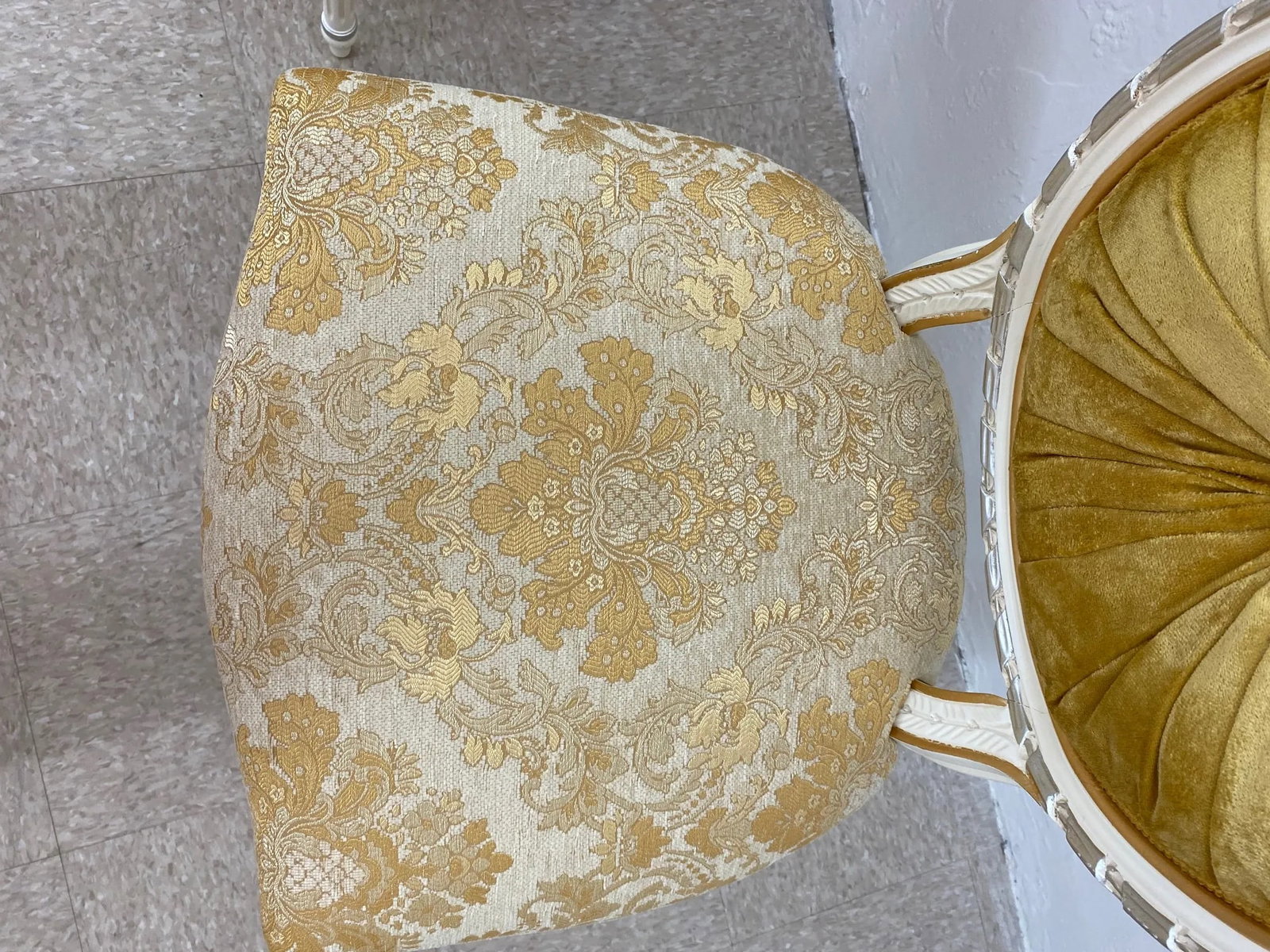 19th Century Reproduction 24 Karat Gold Leaf Italian Dining Chairs by Caspani Tino - Set of 4 - 10