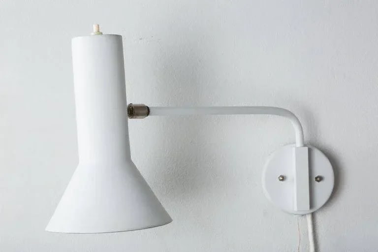1960s J.J.M. Hoogervorst Swivel-Arm Wall Lights for Anvia - a Pair - 4