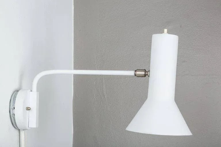 1960s J.J.M. Hoogervorst Swivel-Arm Wall Lights for Anvia - a Pair - 7