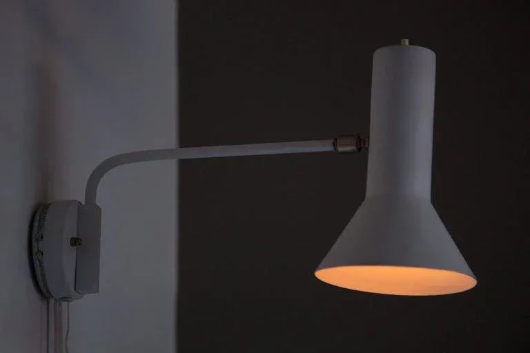 1960s J.J.M. Hoogervorst Swivel-Arm Wall Lights for Anvia - a Pair - 8