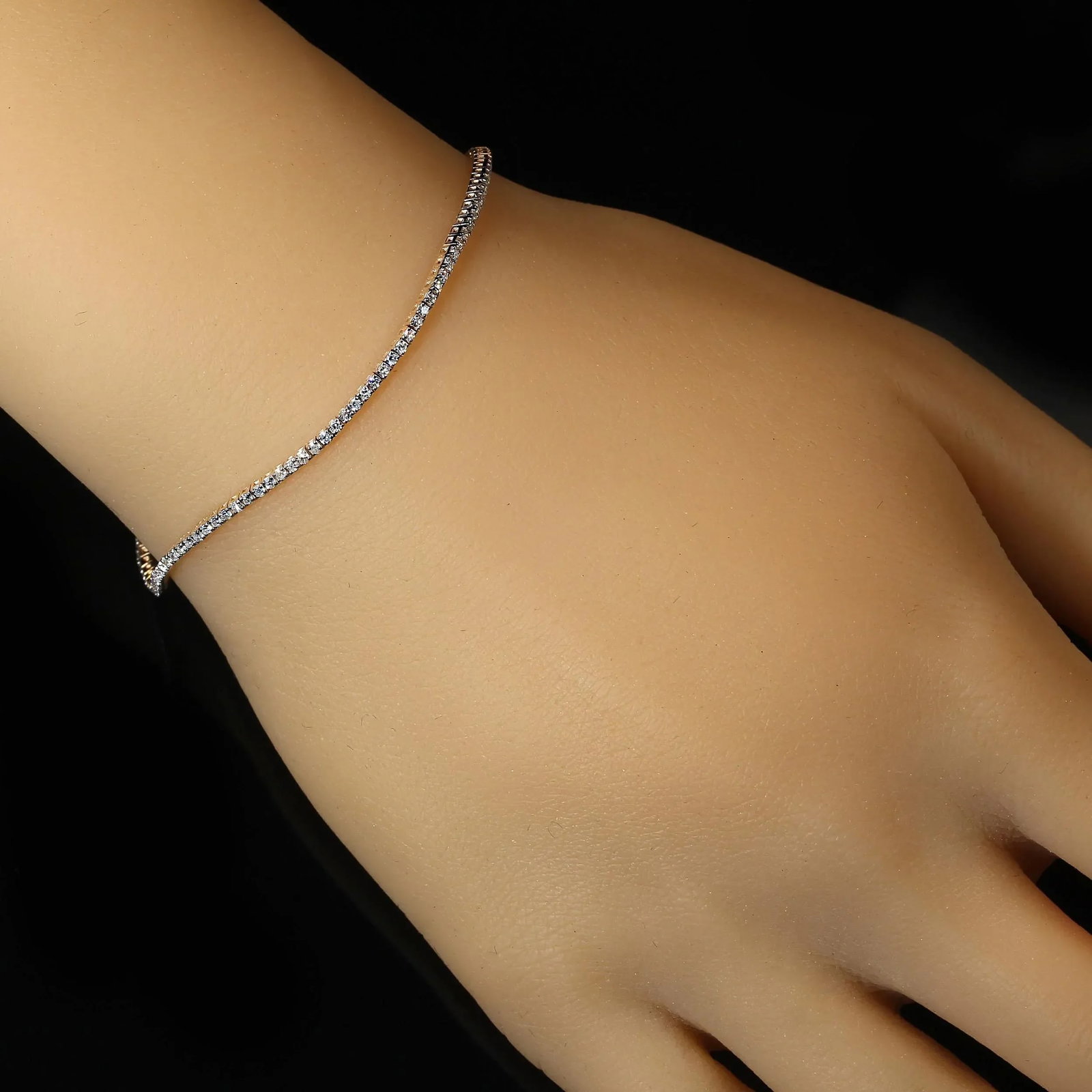 Diamond Bracelet April Birthstone - 2