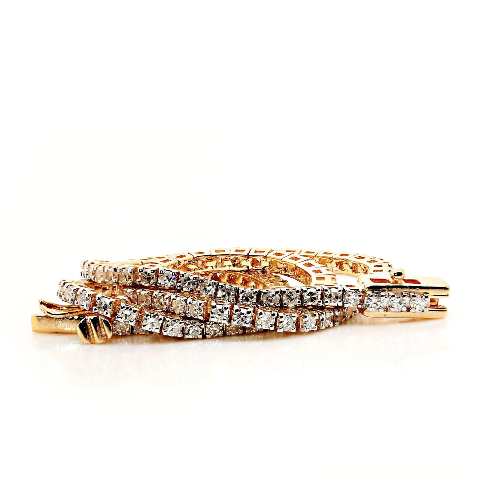 Diamond Bracelet April Birthstone - 7