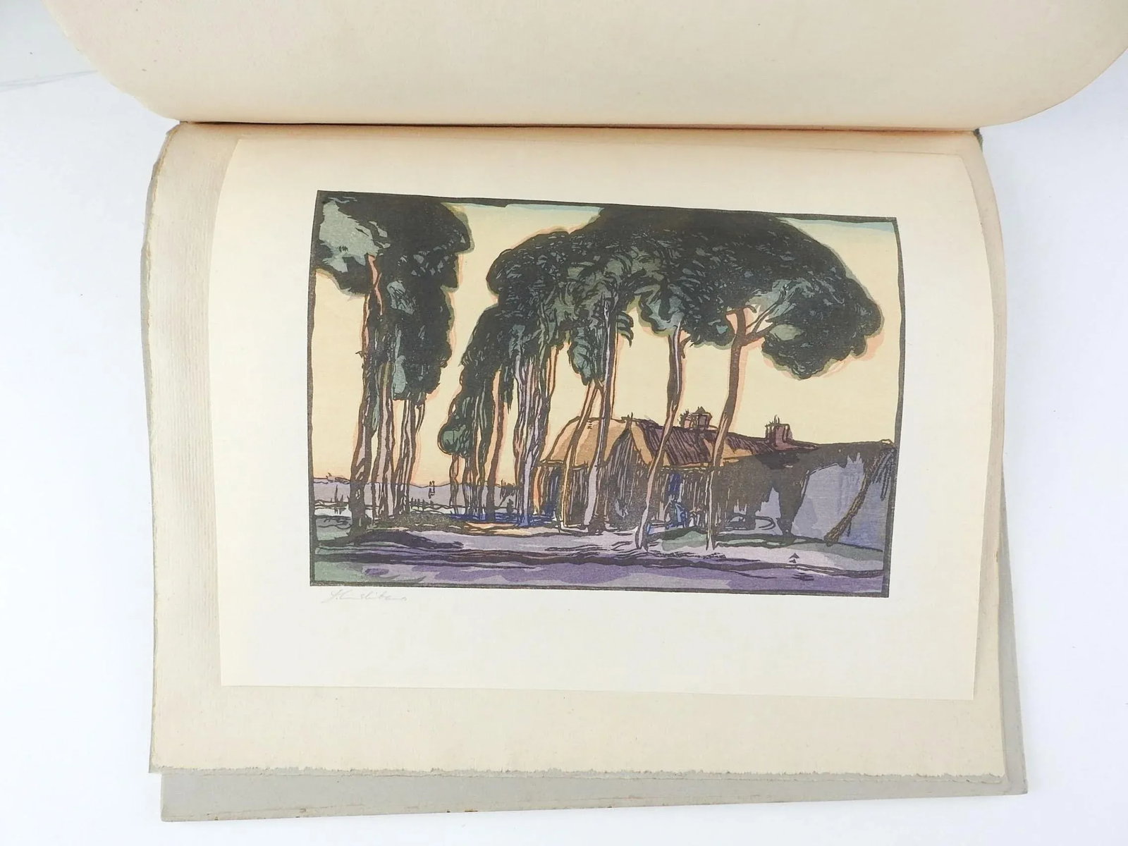 Vintage 1924 Urushibara 10 Woodcuts After Brangwyn - 11